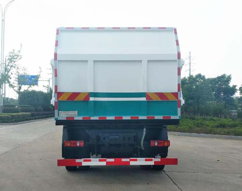 东风天锦对接式垃圾车专威牌HTW5160ZLJD型垃圾转运车